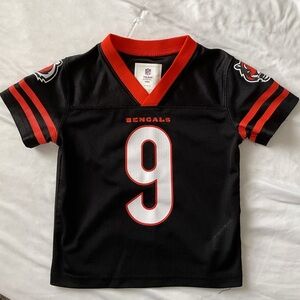 Joe Burrow #9 Cincinnati Bengals Toddler Jersey 2T NFL Team Apparel